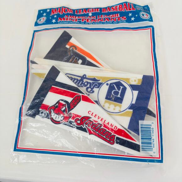 1997 VTG Major League Baseball American League Mini Peanuts Cleveland Sealed - Picture 5 of 5